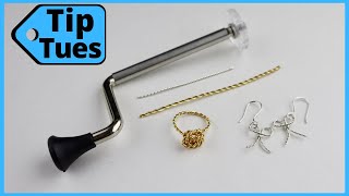 Twisting Wire for Jewelry Making // Tip Tuesday