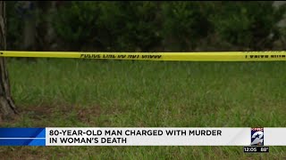 80-year-old man charged with murder in woman's death