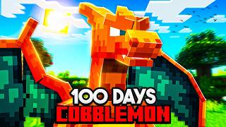 I Spent 100 Days In Minecraft Cobblemon...