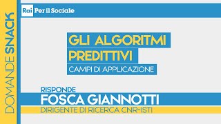 Dove si applicano gli algoritmi predittivi?