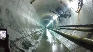 Massive Explosion Sends Shockwave in Tunnel
