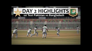 Day 2 Pakistan vs Bangladesh 1st test match day 2 full highlights 2020