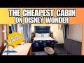 Disney Wonder Inside Cabin Tour and Review: Standard Cabin Category 11