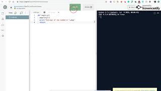 Average of Two Numbers: Using Python