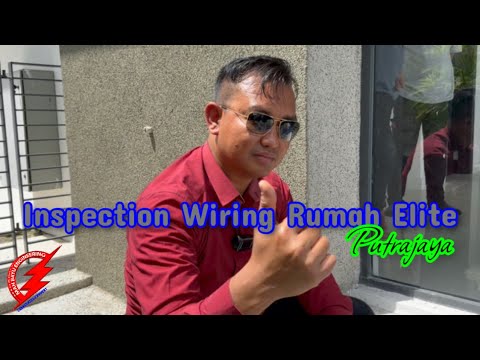 Pakar Elektrik Inspection Wiring Elite House 3 Storey Putrajaya