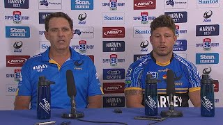 Harvey Norman Super Rugby AU Round Four: Western Force press conference