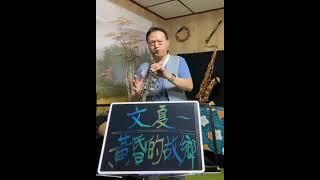 短片 文夏 黃昏的故鄉 降B調高音薩克斯風 ​⁠@YC_Sax --Cover by Soprano Saxophone