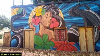 Wall painting ll Team Luminous || Graffiti || Krishnanagar ||