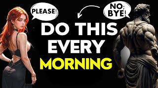10 THINGS You SHOULD do every MORNING (Stoic Morning Routine) | Stoicism  2024 (4K)