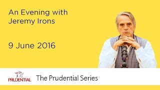 An Evening with Jeremy Irons