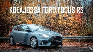 KOEAJOSSA Ford Focus RS  |  VLOG 24  |  CARS WITH ROBERT