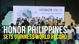 HONOR Philippines Sets Guinness World Record, Full Experience