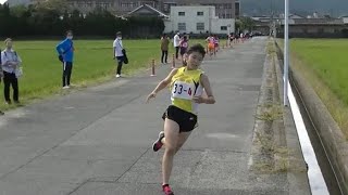 20201010北九州市各区中学駅伝 （門司、小倉）（女子）4区