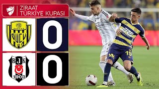 ANKARAGÜCÜ 0-0 BEŞİKTAŞ / HERŞEY İSTANBUL'A KALDI - Ziraat Türkiye Kupası