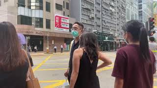 实拍香港街头最真实现状