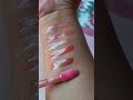 swatching revlons super lustrous the gloss👄 revlonmakeup lipgloss beauty swatching