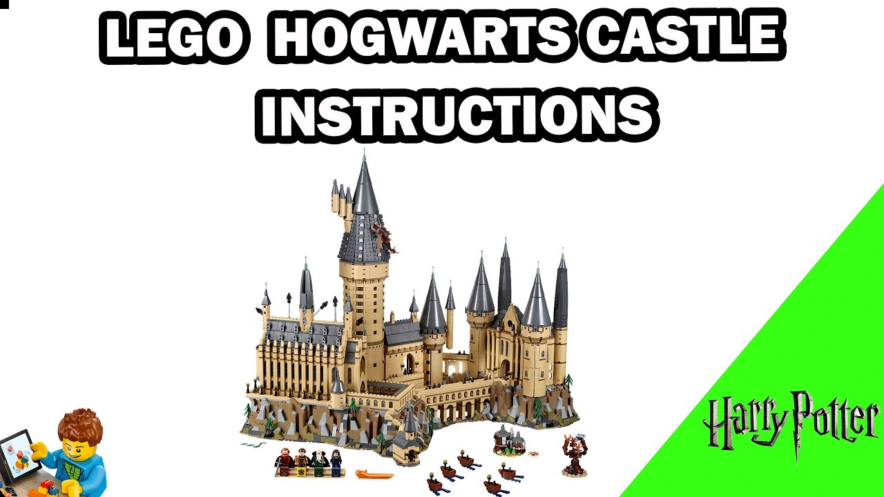 LEGO INSTRUCTIONS - Hogwarts Castle - HARRY POTTER - LEGO Set 71043 ...