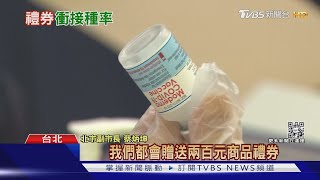 中央宣布1/5起打疫苗 可領200元禮券｜TVBS新聞