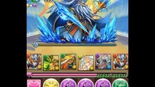 パズドラ【ゼウス・マーキュリー降臨！超地獄級】光ホルスPT　ノーコン！攻略