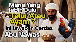 Jawaban cerdas Abu Nawas - Mana lebih dulu,telur atau ayam ?