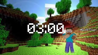 3 Minute Minecraft Countdown Timer | Dancing Fun!