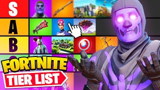 i ranked EVERYTHING in fortnite