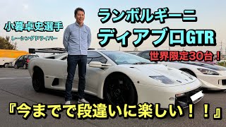 ランボルギーニ【ディアブロGTR】世界限定30台の希少車！小暮卓史選手インプレッション！