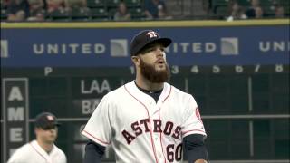 OAK@HOU: Keuchel quickly snags Reddick's comebacker