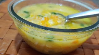 Healthy Sweet Corn Soup - No Corn starch attached #getfitgalz