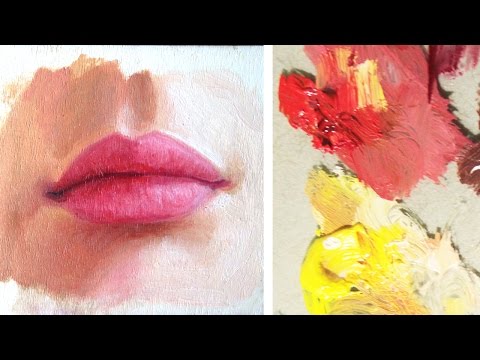 How to Paint a Realistic Mouth/Lips How to Paint a Realistic Mouth/Lips
