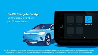 We Charge In-Car App (Deutsch) | Volkswagen