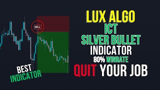 80% WIN Rate ICT Silver Bullet Trading Strategy LUX Algo {FREE} Indicator