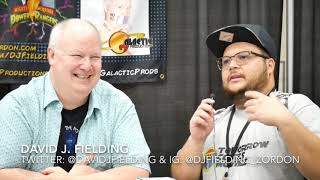 David J. Fielding (Zordon of MMPR) LA Comic Con 2018 Interview