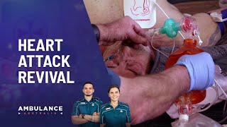 The Paramedics Attend To A Heart Attack | Ambulance Australia | Channel 10