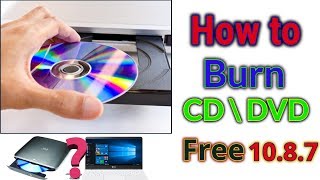 How to Burn a CD/DVD in All Windows || Using Power ISO