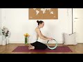 yoga wheel for back pain stretches strengthening u0026 back massage with a yoga wheel