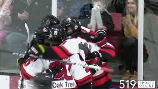 GOJHL Playoffs (Game 1) - Caledon Bombers vs Listowel Cyclones