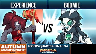 Experience vs Boomie - Losers Quarter-Final - Autumn Championship 2021 - NA 1v1