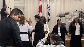 segundo culto de damas en la iglesia ministerio Cristiano betel en toronto Canadá #🇨🇦