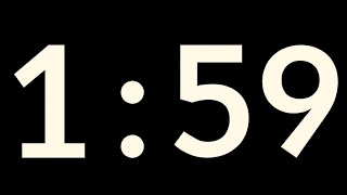 timer 1 minute 59 seconds | Simple timer