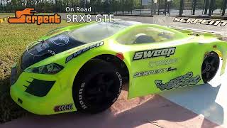 1:8 OnRoad Serpent SRX8 GTE FPV in Circuit