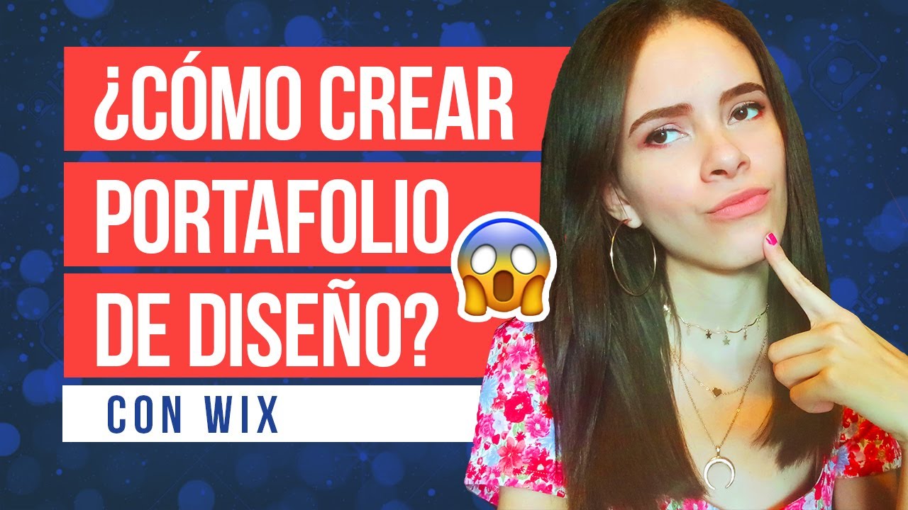 ¿Cómo Crear Un PORTAFOLIO DIGITAL De Diseño Gráfico ONLINE Con WIX ...