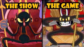 The Cuphead Show VS. The Cuphead Game - The Ultimate Character Comparison