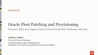 Oracle Fleet Patching and Provisioning