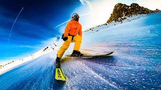 SELLARONDA Skiing in the Alps - ITALY 🇮🇹  DOLOMITES  Mambo Ski rentals Campitello - shoot 360°