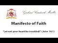 Manifesto of Faith by Cardinal Mueller