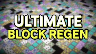 Regenerate Blocks in Minecraft with Ultimate Block Regen