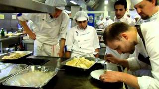 David Toutain et Akrame Benallal a l'Ecole de Cuisine Ferrandi