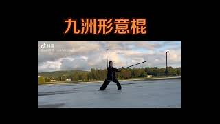 中华武术——九洲形意棍 演练者：欧阳家茜Chinese martial arts: Jiuzhou Xingyi stick