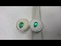 carbon spots vs clean clarity in natural colombian emeralds